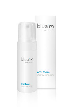 oral foam bluem